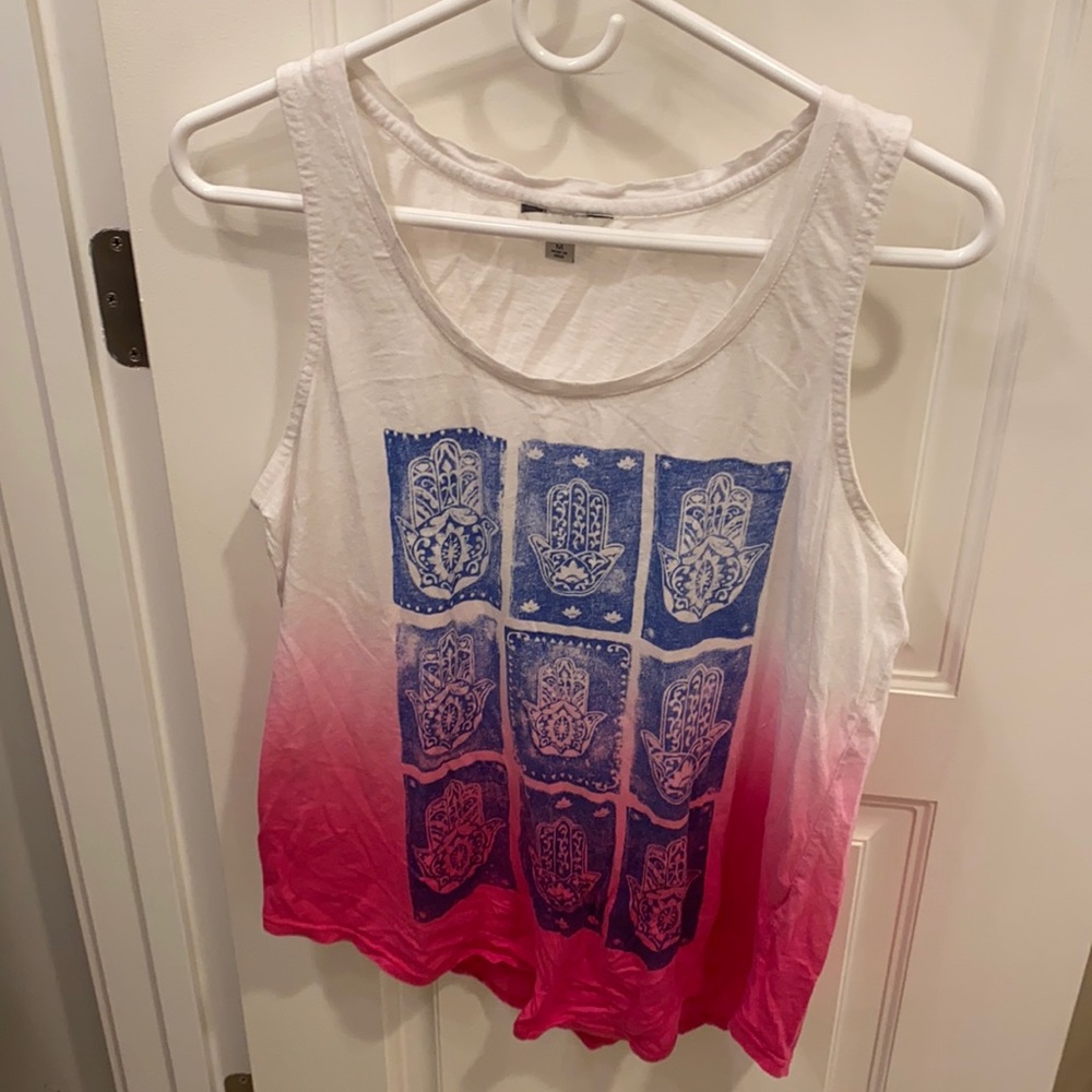 Tie dye tank